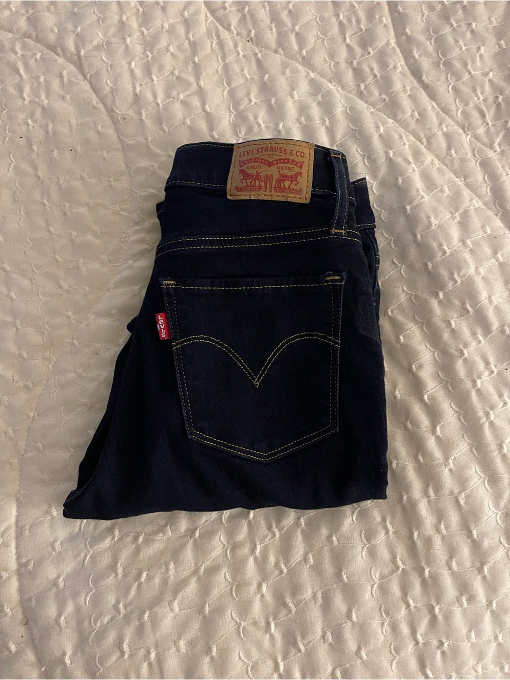 Levi's Women’s 311 Dark Blue Jeans - Classic Five-Pocket Style
